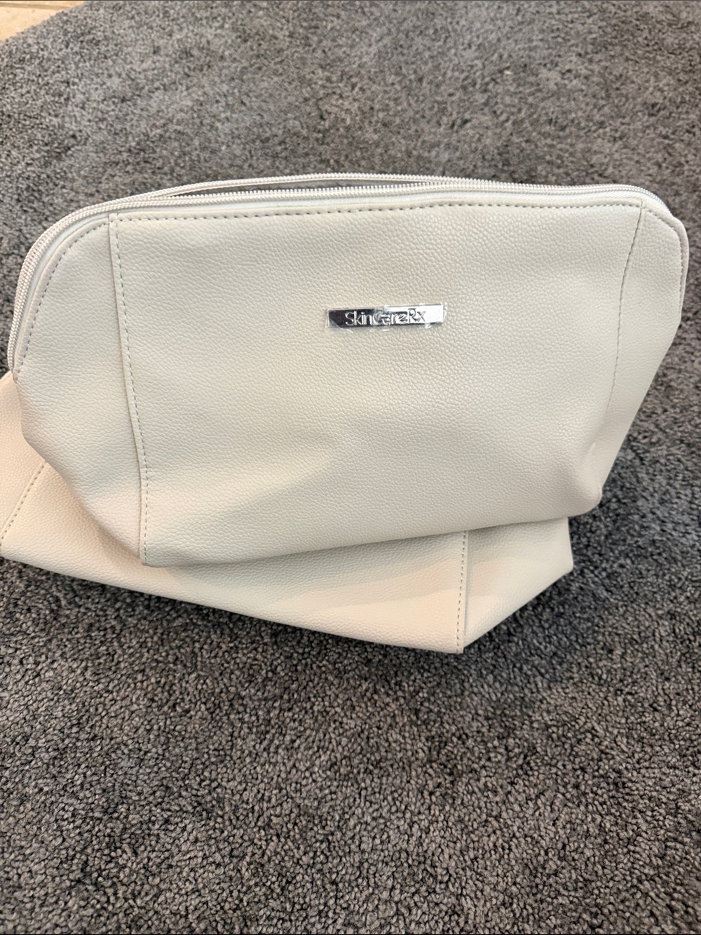SkinCareRX Cream Travel Cosmetic Pouch Large